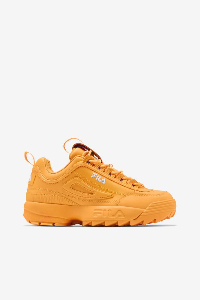 Fila Sneakers Disruptor 2 Premium Womens Orange - India MWE-029435